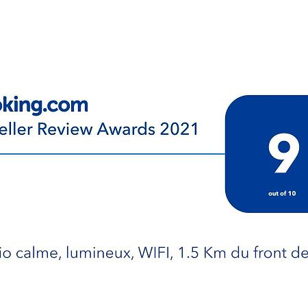 Studio Calme, Lumineux, Wifi, 1.5 Km Du Front De Mer Apartment Saint-Nazaire  Luaran gambar