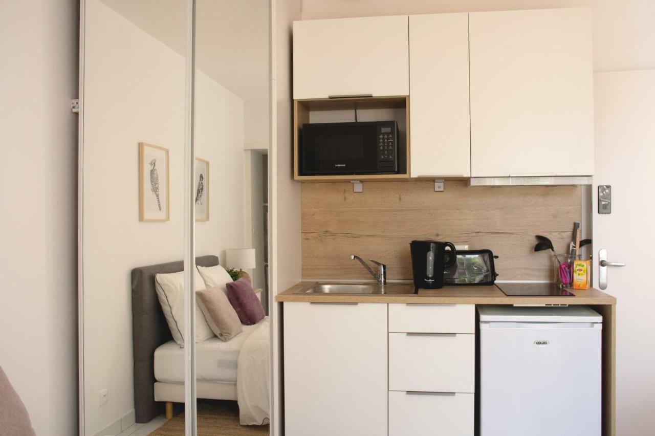 Studio Calme, Lumineux, Wifi, 1.5 Km Du Front De Mer Apartment Saint-Nazaire  Luaran gambar